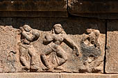 The great Chola temples of Tamil Nadu - The Brihadisvara temple of Gangaikondacholapuram. Sculptures of the vimana (South). 